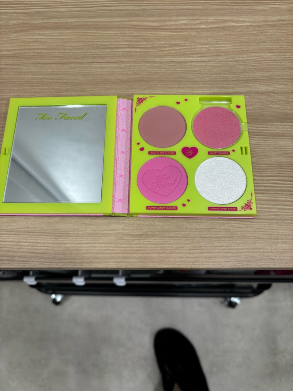 Too Faced “Fairytale Crush” Palette 4 pan NWT reg $40. $20